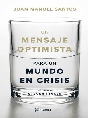 cover image of Un mensaje optimista para un mundo en crisis